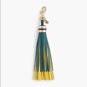 NWOT JCrew -Leather tassel (bag accessory)